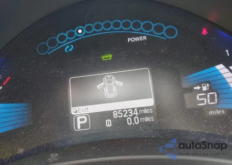 2012 Nissan Leaf Sl from USA, damaged, VIN JN1AZ0CPXCT020247